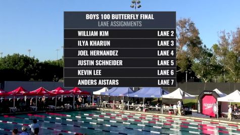 Speedo Grand Challenge Boy's 7 - 12 100 Butterfly Final