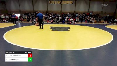 168 lbs Round Of 16 - Clay Giddens-Buttram, Bixby (OK) vs Kaiden Kintner, Toppenish (WA)