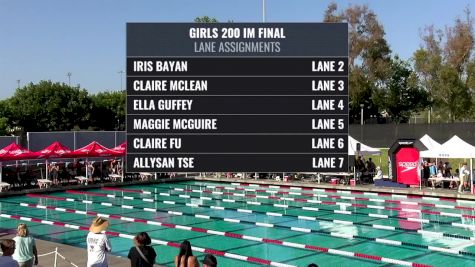 Speedo Grand Challenge Girl's 7-12 200 IM Final