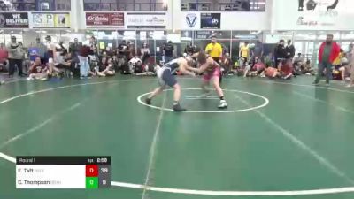 140 lbs Round 1 - Eli Taft, Patriots WC WV vs Cody Thompson, Grandville WC