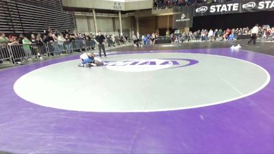 102 lbs Champ. Round 2 - Isaiah Jarrett, Auburn A-Team vs Jarek Dobbie, Ascend Wrestling Academy