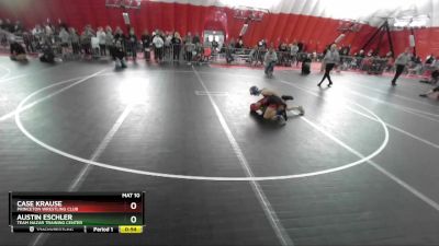 78 lbs Cons. Round 2 - Case Krause, Princeton Wrestling Club vs Austin Eschler, Team Nazar Training Center