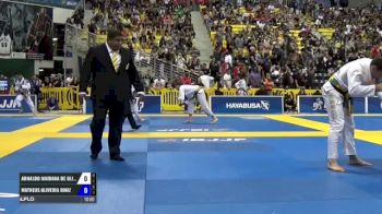 Arnaldo Maidana De Oliveira vs Matheus Oliveira Diniz IBJJF 2017 World Championships