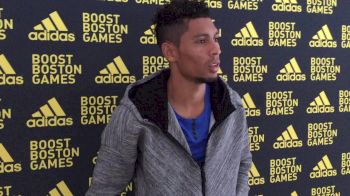 Wayde van Niekerk in Boston