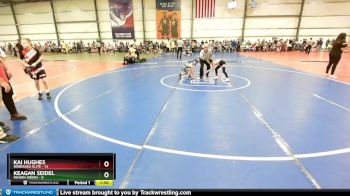 56 lbs Rd# 2 10:30am Friday - Kai Hughes, Nebraska Elite vs Keagan Seidel, Minion Green