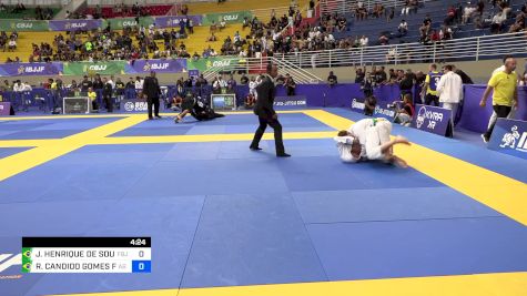 JOÃO HENRIQUE DE SOUZA vs RICARDO CANDIDO GOMES FILHO 2024 Brasileiro Jiu-Jitsu IBJJF