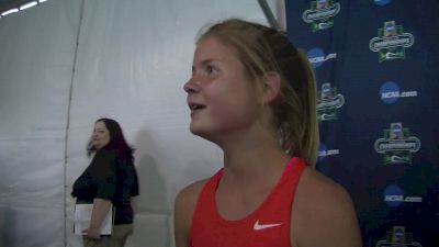 Allie Ostrander's steeple win gave stress fractures the middle finger