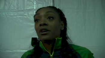 Deajah Stevens explains 200m fall, 4x4 comeback