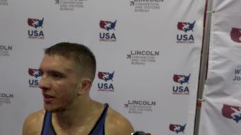 Zain Retherford Battered And Bloodied But Got The Job Done