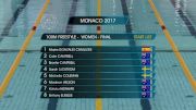 Monaco Women's 100m Free Final