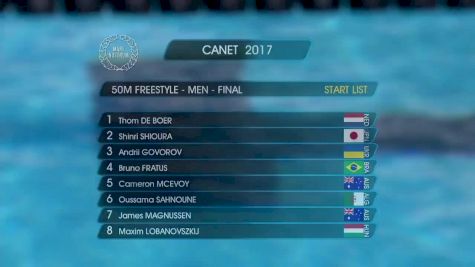 Canet Men's 50m Free Final