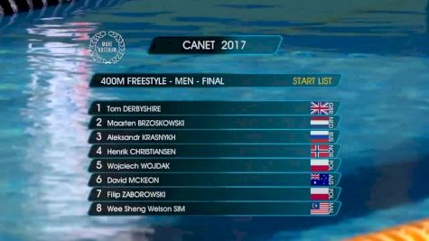 Canet Men's 400m Free Final