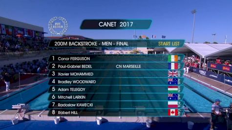 Canet Men's 200m Back Final