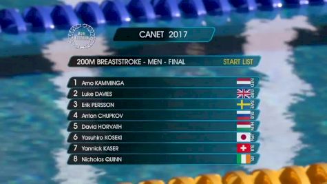 Canet Men's 200m Breast Final