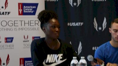 Tianna Bartoletta doesn't practice long jump much