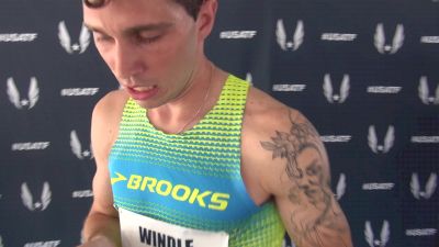 Drew Windle's lifelong dream was to race Nick Symmonds