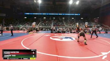 3A-138 lbs Quarterfinal - Zander Tass, Buffalo vs Kyson Hamilton, Evanston