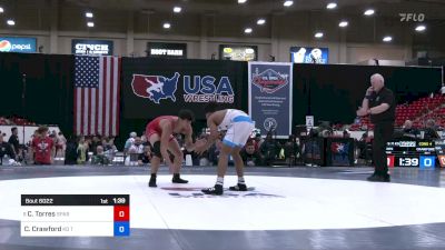 71 kg Cons 4 - Claudio Torres, Spartan RTC FL vs Christopher Crawford, KD Training Center