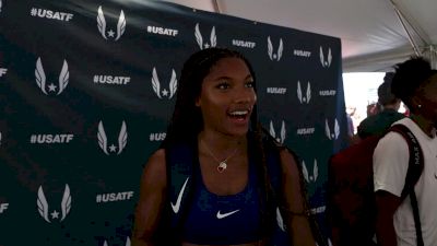 Georgia recruit Tara Davis is the world alternate in the long jump