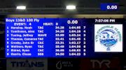 Triangle Classic | Boys 15-18 100 Fly B-Final