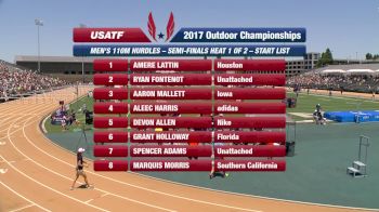Available in Canada - Pro Men's 110m Hurdles, Heat 1