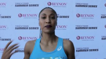 Queen Harrison came back with a vengeance to win TrackTown SF