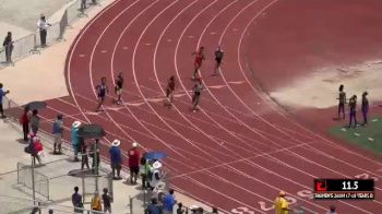 Girl's 200m, Round 2 Heat 1 - Age 17-18