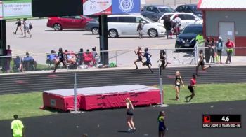 Ms Girl's 200m, Round 2 Heat 1 - Age age 13