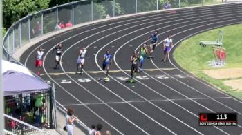 Ms Boy's 200m, Round 2 Heat 1 - Age age 14