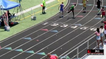 Boy's 200m, Round 2 Heat 1 - Age 15-16