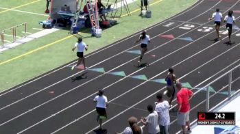 Girl's 200m, Round 2 Heat 1 - Age 17-18