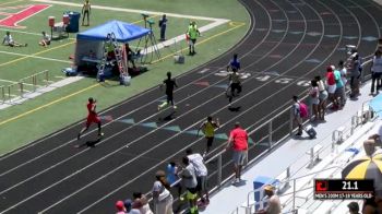 Boy's 200m, Round 2 Heat 1 - Age 17-18