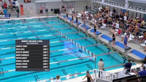 Austin Sectionals | Women 200m Backstroke A-Final