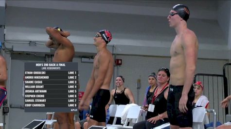 Austin Sectionals | Men 200m Backstroke A-Final