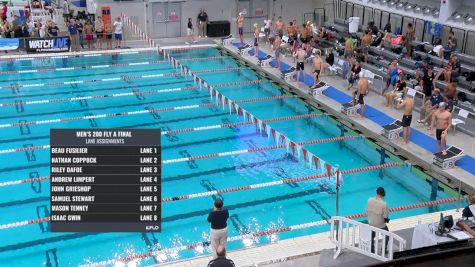 Austin Sectionals | Men 200m Butterfly A-Final