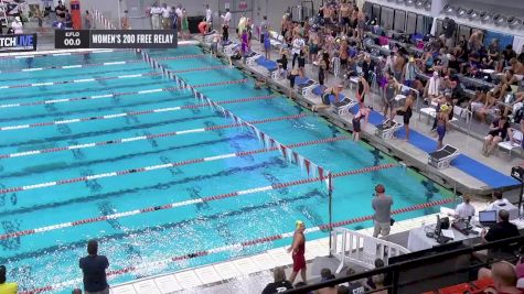 Austin Sectionals | Women 200m Free Relay Heat 4