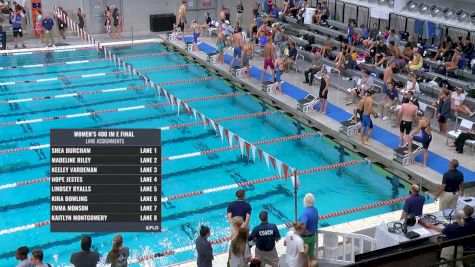 Austin Sectionals | Women 400m IM E-Final