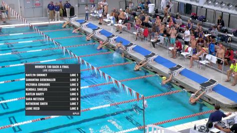 Austin Sectionals | Women 100m Backstroke A-Final