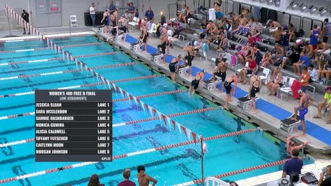 Austin Sectionals | Women 400m Freestyle B-Final