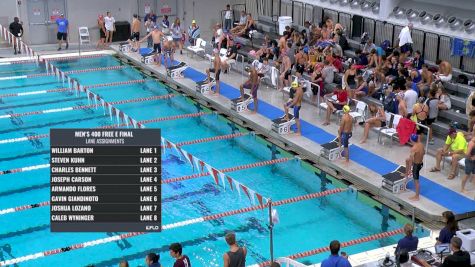 Austin Sectionals | Men 400m Freestyle E-Final