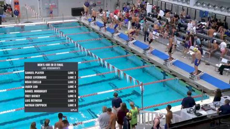 Austin Sectionals | Men 400m IM D-Final