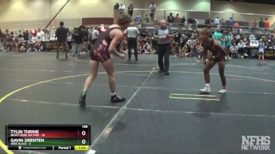 138 lbs Round 1 (6 Team) - Tylin Thrine, Beast Mode WA Pink vs Gavin Drenten, Ares Black