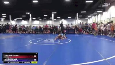 102 lbs Round 3 (8 Team) - Aidan McClure, Illinois vs Jax Fuhrman, Pennsylvania Blue