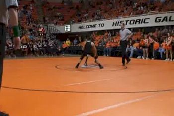 No. 16 Obenson Blanc (OSU) vs J.J. Krutsinger (Iowa);