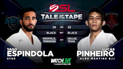 Yago Espindola vs Lucas Pinheiro Five Grappling Lightweight Pro Invitational