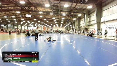 110 lbs Rd# 10- 4:00pm Saturday Final Pool - Jaccob Smeltzer, VA Hammers vs Phoenix Hunter, Olympia