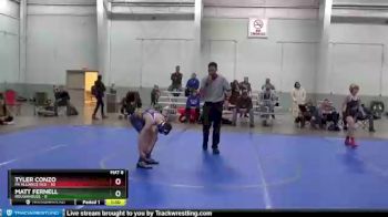 84 lbs Round 5 (8 Team) - Tyler Conzo, PA Alliance Red vs Matt Fernell, Roughhouse