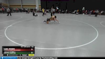 126 lbs Cons. Round 3 - Luka Jensen, Guerrilla Wrestling Academy vs Aidan Durell, Izzy Style Wrestling