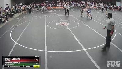 4A 195 lbs Quarterfinal - Baron Leonard, Eastside vs Timothy Rawls, West Florence