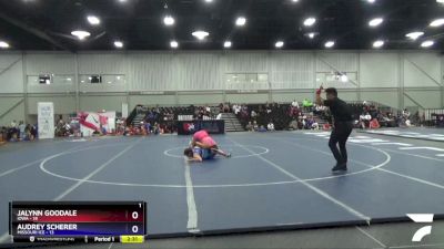 117 lbs Semis & 3rd Wb (16 Team) - Jalynn Goodale, Iowa vs Audrey Scherer, Missouri Ice